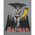 Grau - Back - Junk Food - "Bat Signal" T-Shirt für Kinder