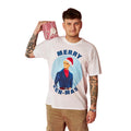 Weiß - Back - Barbie - "Merry Kenmas" T-Shirt für Herren