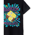Schwarz - Back - SpongeBob SquarePants - "Dare To Be Square" T-Shirt für Jungen