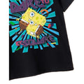 Schwarz - Side - SpongeBob SquarePants - "Dare To Be Square" T-Shirt für Jungen