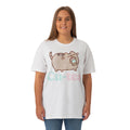 Weiß - Side - Pusheen - "Cutea" T-Shirt für Damen