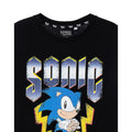 Schwarz - Back - Sonic The Hedgehog - "Game On!" T-Shirt für Herren  kurzärmlig