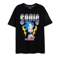 Schwarz - Front - Sonic The Hedgehog - "Game On!" T-Shirt für Herren  kurzärmlig