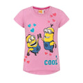 Pink - Front - Despicable Me - "Cool" T-Shirt für Kinder