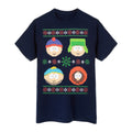 Marineblau - Front - South Park - T-Shirt für Herren - weihnachtliches Design