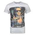 Grau - Front - Terminator - T-Shirt für Herren