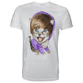 Weiß - Front - Goodie Two Sleeves - "Baby Meow" T-Shirt für Herren