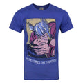 Blau - Front - Junk Food - "Here Comes The Thunder" T-Shirt für Herren