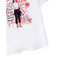 Weiß - Side - Emily In Paris - T-Shirt für Damen  kurzärmlig