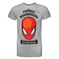Grau - Front - Spider-Man - "Friendly Neighbourhood" T-Shirt für Herren
