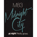 Schwarz - Side - M83 - "Midnight City" T-Shirt für Herren-Damen Unisex