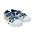 Marineblau-Blau-Weiß - Front - Minions - Kinder Sneaker