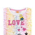 Pink - Side - Despicable Me - "Love" T-Shirt für Kinder  kurzärmlig