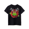Schwarz - Front - Teenage Mutant Ninja Turtles - "Get Into The Ninja Spirit" T-Shirt für Jungen