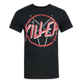 Schwarz - Front - Kill Brand - "Killer Sprayer" T-Shirt für Herren