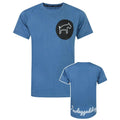 Blau - Front - Two Legged Dog - T-Shirt Logo für Herren