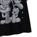 Schwarz - Side - Garfield - "Greyscale" T-Shirt für Herren  kurzärmlig