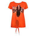 Orange - Front - Blood Is The New Black - "Arabesque" T-Shirt für Damen