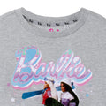 Grau meliert - Side - Barbie - "Merry & Bright" T-Shirt für Damen  kurzärmlig