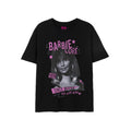 Schwarz - Front - Barbie - "Barbiecore Rock" T-Shirt für Damen