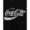 Schwarz - Lifestyle - Coca-Cola - T-Shirt für Herren-Damen Unisex