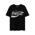 Schwarz - Front - Coca-Cola - T-Shirt für Herren-Damen Unisex