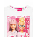 Pink-Weiß - Lifestyle - Barbie - Schlafanzug mit Shorts für Mädchen