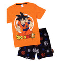 Orange - Back - Dragon Ball Z - Schlafanzug mit Shorts für Jungen