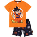 Orange - Front - Dragon Ball Z - Schlafanzug mit Shorts für Jungen