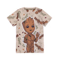 Braun - Back - Guardians Of The Galaxy - "I Am Groot" Schlafanzug für Jungen
