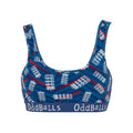 Blau-Weiß - Front - OddBalls - "ODI Inspired" Bralette für Damen