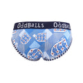 Blau - Back - OddBalls - "Retro" Slips für Damen