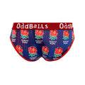Rot-Blau - Back - OddBalls - "Alternate" Slips für Damen