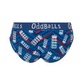 Blau-Weiß - Back - OddBalls - "ODI Inspired" Slips für Damen