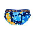 Blau-Gelb - Back - OddBalls - "Space Balls" Slips für Damen