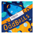 Blau-Gelb - Side - OddBalls - "Space Balls" Slips für Damen