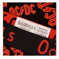 Rot-Schwarz - Side - OddBalls - "Repeat Logo" Boxershorts für Herren