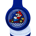 Blau-Weiß - Side - Mario Kart - Interactive Headphones