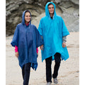 Saphirblau - Lifestyle - Splashmacs Unisex Regenponcho - Regenschutz, besonders leicht