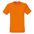 Orange - Front - Screen Stars Fruit Of The Loom Original Herren T-Shirt, Kurzarm