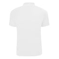Weiß - Back - Glenmuir Mercerised Herren Polo-Shirt, Kurzarm