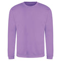Digitalesd Lavender - Front - AWDis Just Hoods AWDis Unisex Rundhals Uni Sweatshirt (280 GSM)