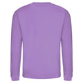 Digitalesd Lavender - Back - AWDis Just Hoods AWDis Unisex Rundhals Uni Sweatshirt (280 GSM)