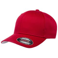 Rot - Front - Flexfit - Kappe für Kinder