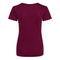 Burgunder - Back - AWDis Just Cool Damen  Sport T-Shirt