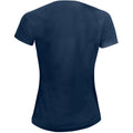 Marineblau - Back - SOLS Sporty Damen T-Shirt, kurzärmlig