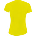 Neongelb - Back - SOLS Sporty Damen T-Shirt, kurzärmlig