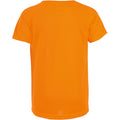 Neon Orange - Back - SOLS Kinder T-Shirt Sporty, Kurzarm