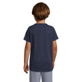 Marineblau - Side - SOLS Kinder T-Shirt Sporty, Kurzarm
