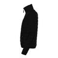Schwarz - Side - SOLS Damen Steppjacke - Jacke, gepolstert, wasserabweisend